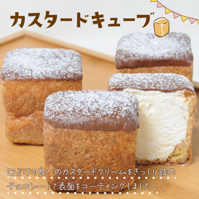 【ど冷えもん対応不可】カスタードキューブ
