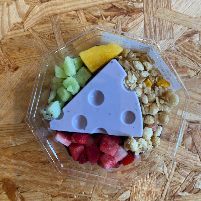 ブルーベリー穴あき