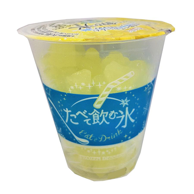 【ど冷えもん対応不可】食べて飲む氷 レモン
