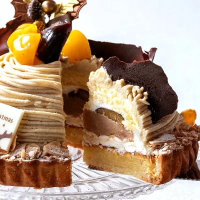 【販売終了】三豊和栗モンブラン・金嶺(きんれい)5号【2025クリスマスケーキ】・仕入れ 卸 業務用 小売店 ギフト クリスマス