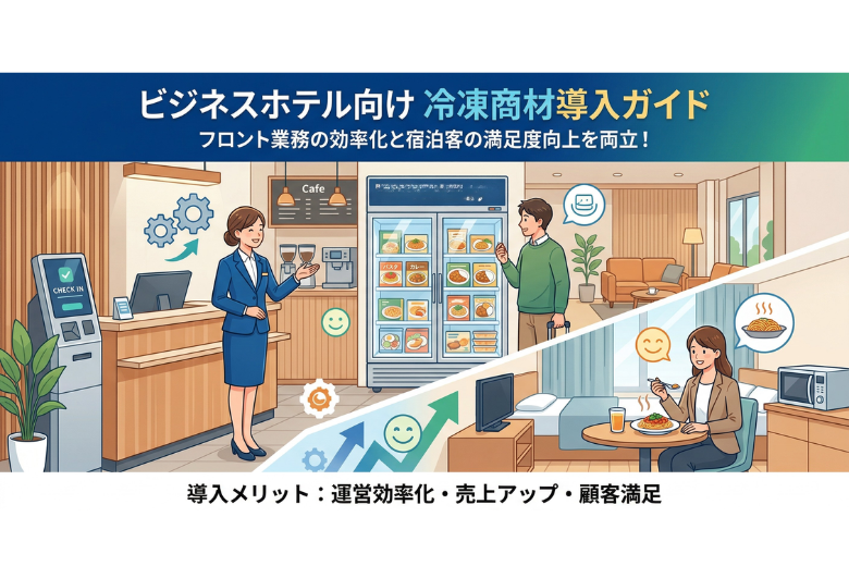 ビジネスホテル向け冷凍商材導入ガイド